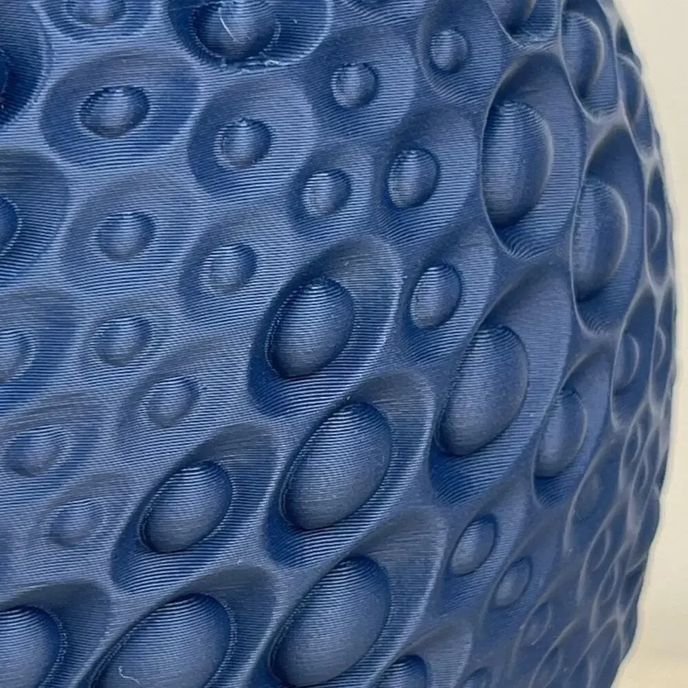 Pearl Planter Pot: Indoor Flower Pot, Tabletop Planter, Moon Crater Inspired